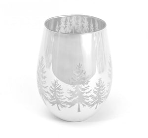 FROSTED TREE AND TEA LIGHT COLLECTION