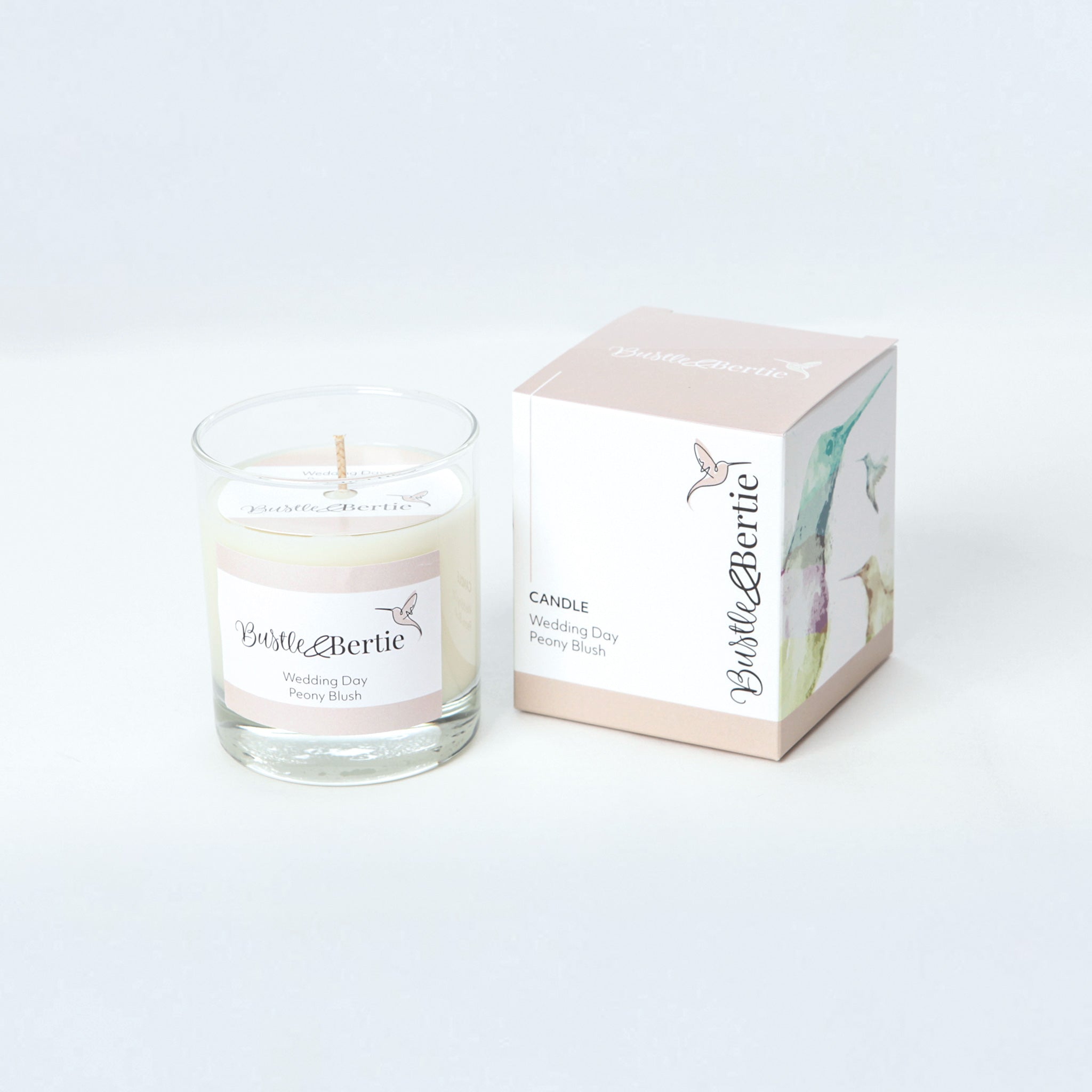 Wedding day "Peony and Blush" Candle