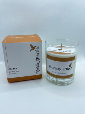 Bertie's shy COCONUT CANDLE