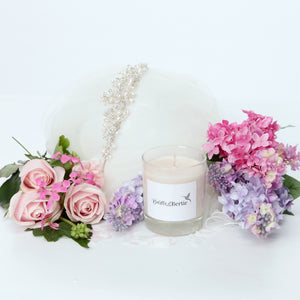 Wedding day "Peony and Blush" Candle